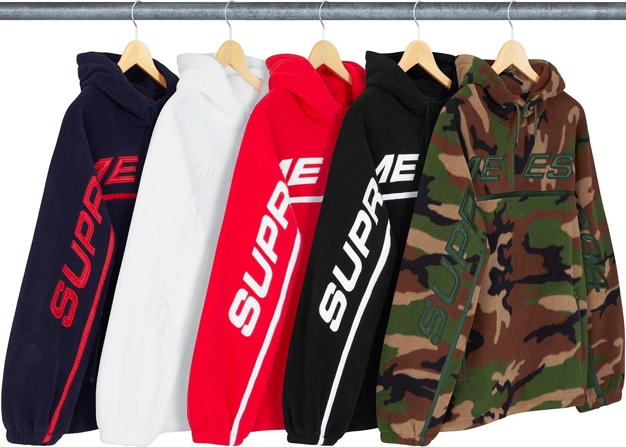 Polartec® Half Zip Hooded Sweatshirt
